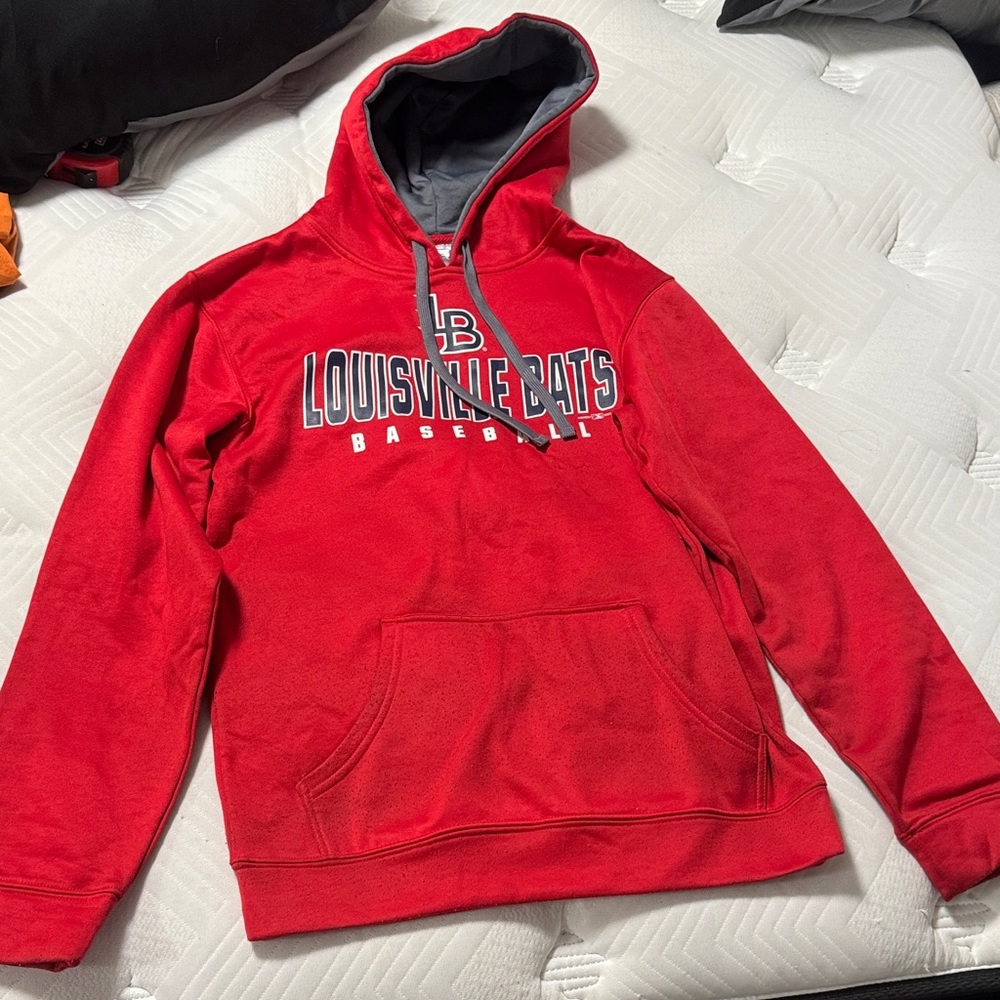 Pro Edge Red Baseball Hoodie